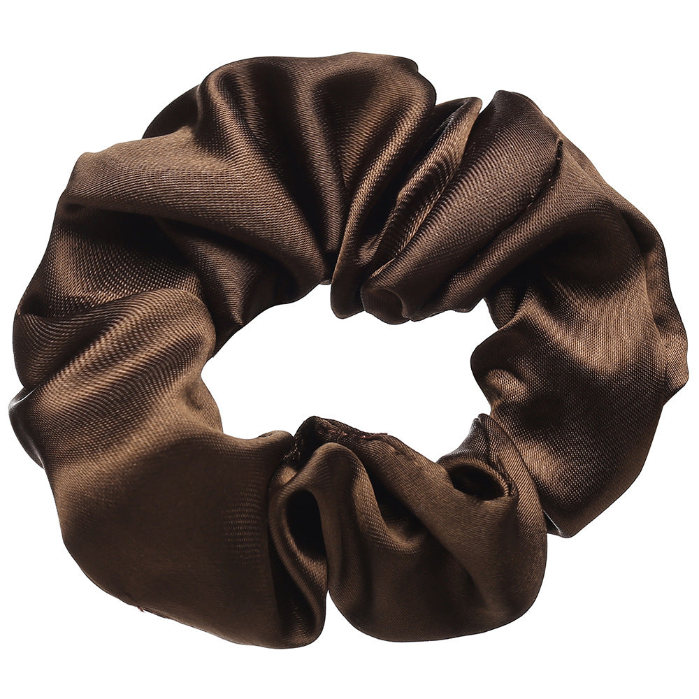 Accesorios para el cabello de color sólido con banda para el cabello grande para mujer 