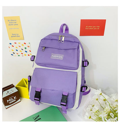 Summer school bag large capacity backpack
