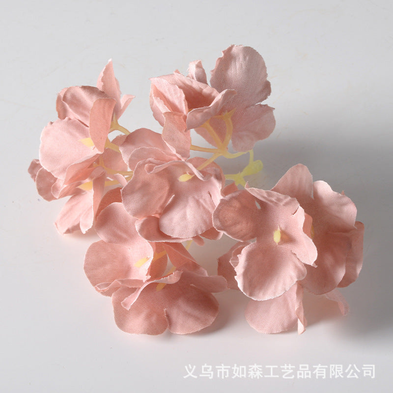 DIY hydrangea artificial flower petals