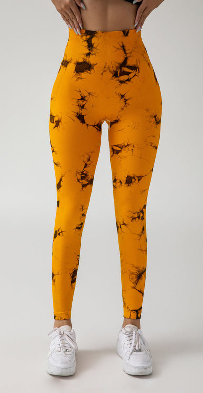 Cross-Border Seamless Peach-Lift Leggings