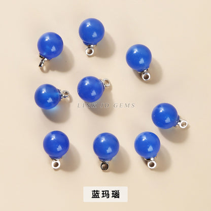 Round bead pendant DIY jewelry accessories