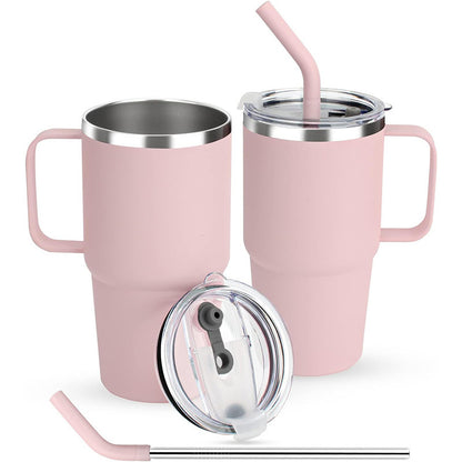 Handle double cover cup 304 stainless steel