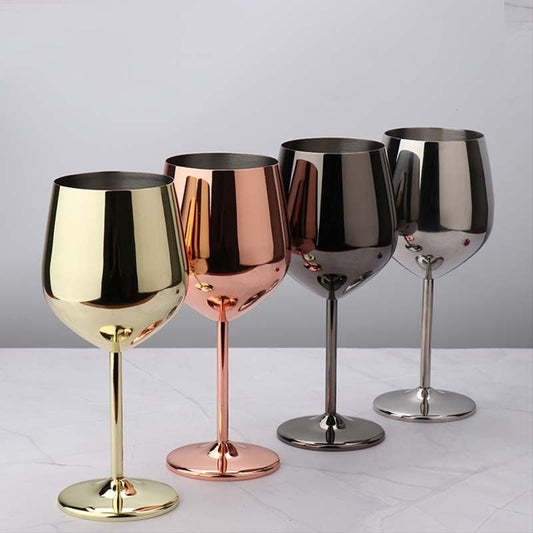 Stainless steel goblet 18oz