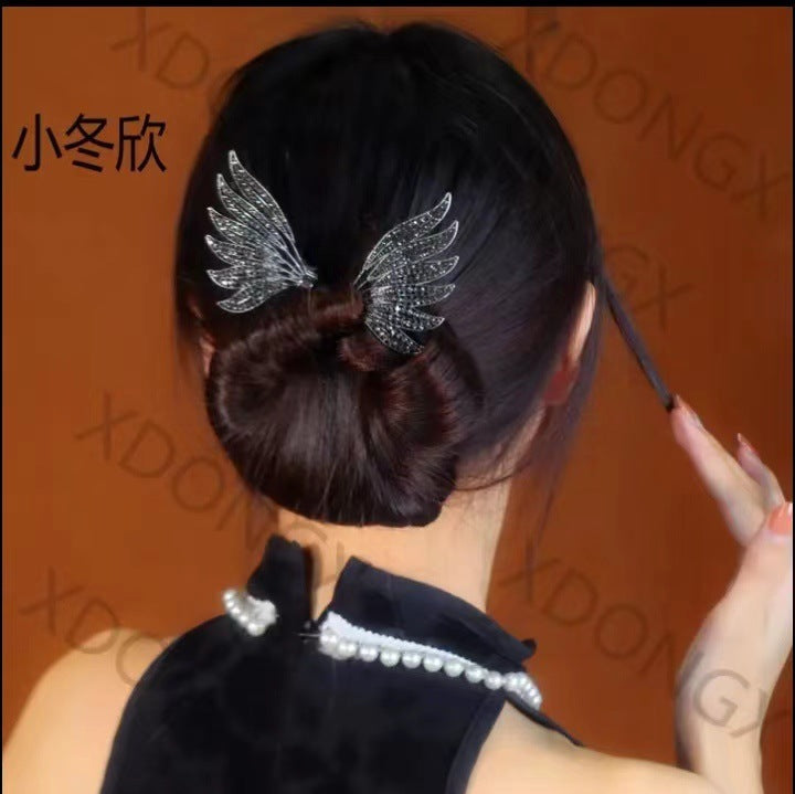 Winged Bun Maker Delicate Gentle Lazy Bun Headwear