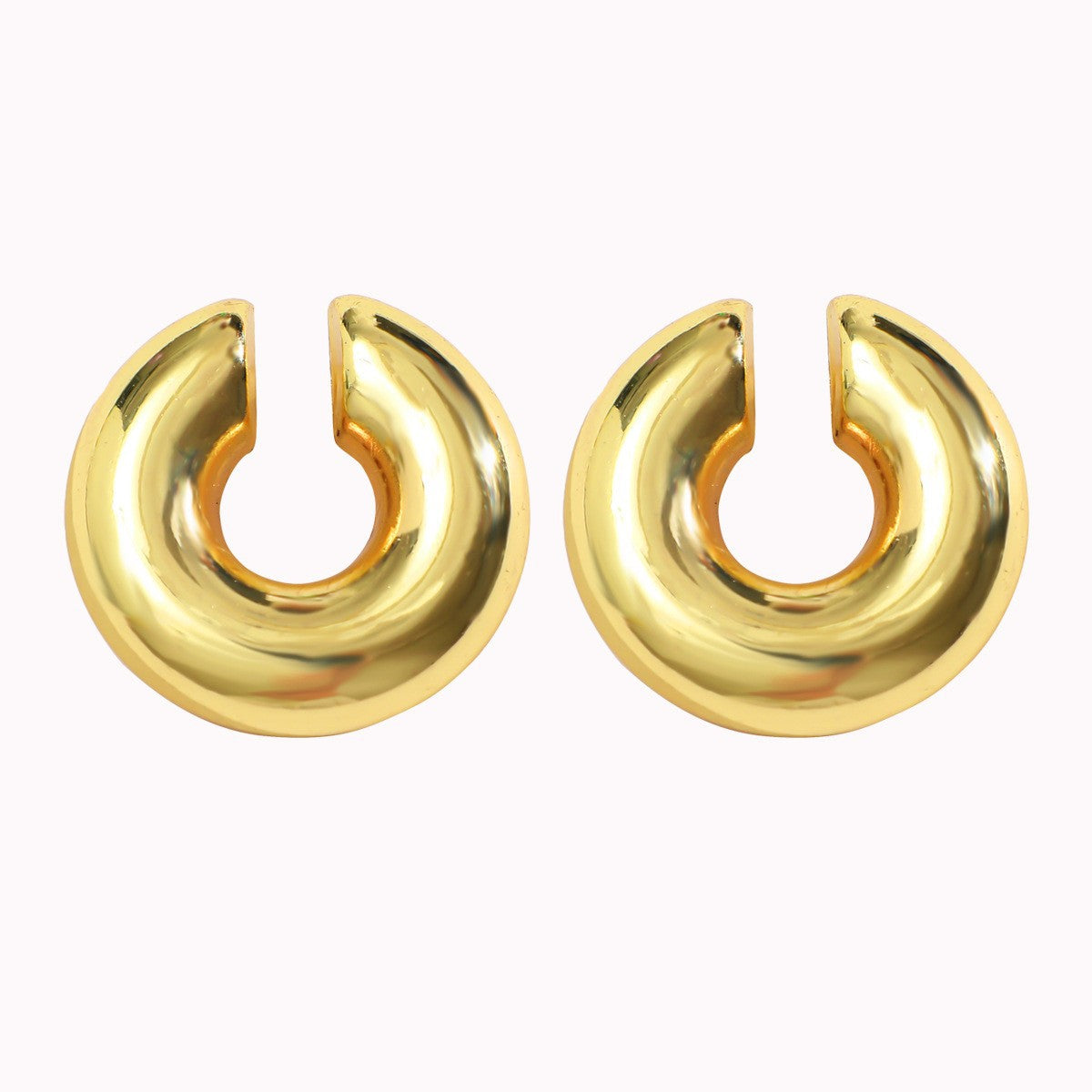 C-Shaped Hollow Ear Clips Set