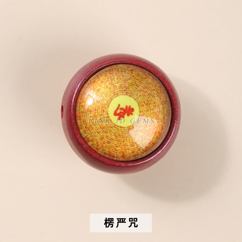 97% high content purple gold sand thangka beads