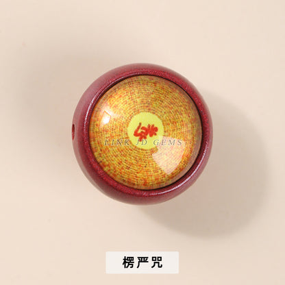 97% high content purple gold sand thangka beads