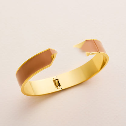 H letter titanium steel bracelet