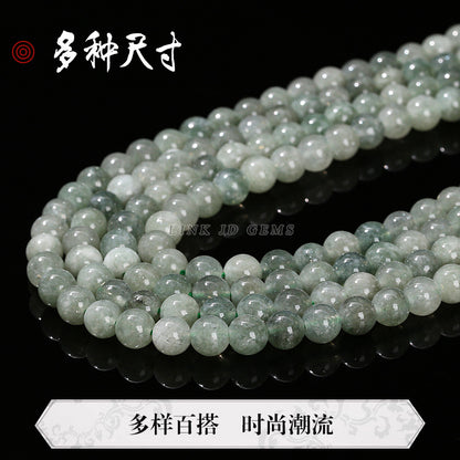 Optimized dark Burmese jade loose beads