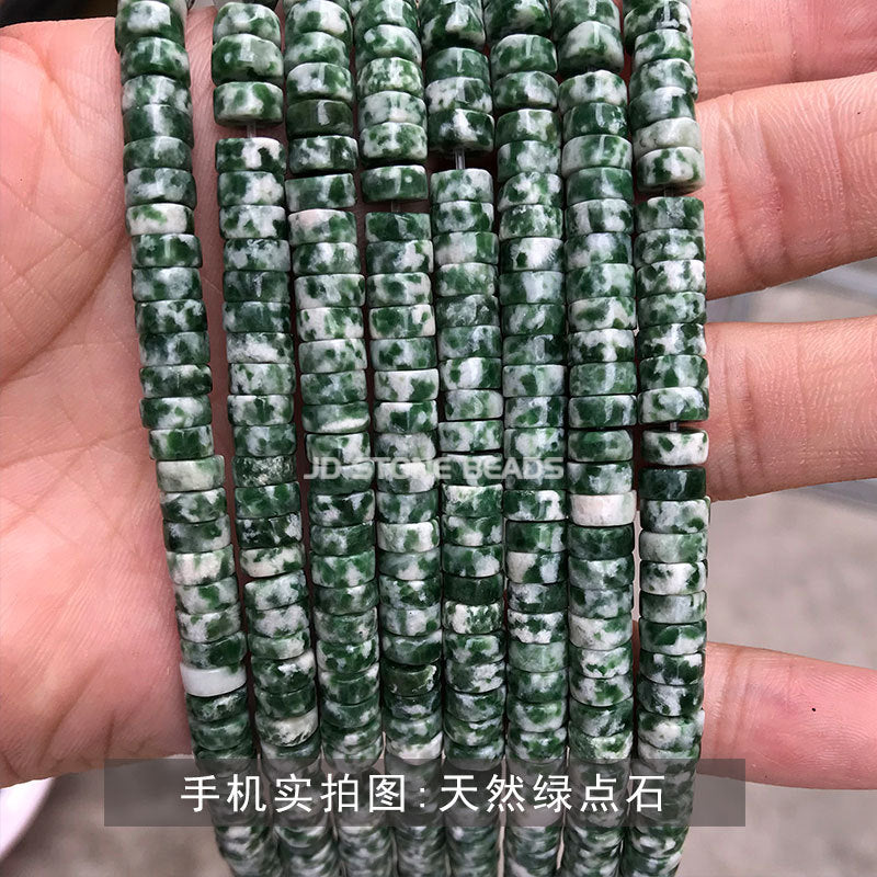 3 * 6Mm natural stone right angle disc loose beads