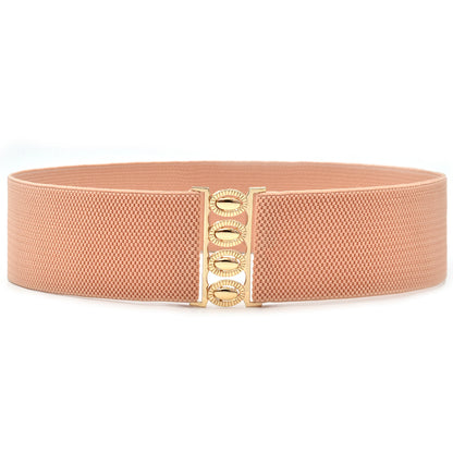 Elastic elastic belt for women