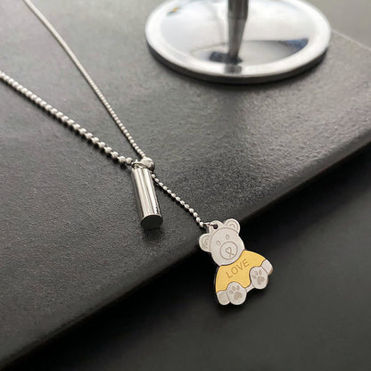 Bear pull necklace