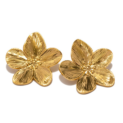 Flower earrings