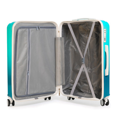 Gradual change color trolley case student large capacity