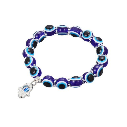Evil Eye & Butterfly Charm Bracelet