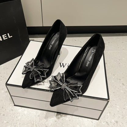 French high heels flower