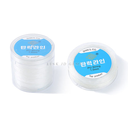 Transparent crystal elastic wire beaded accessories wire rope