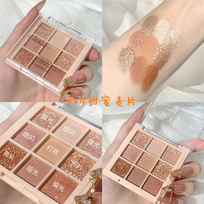 9-Color Matte Eyeshadow Palette