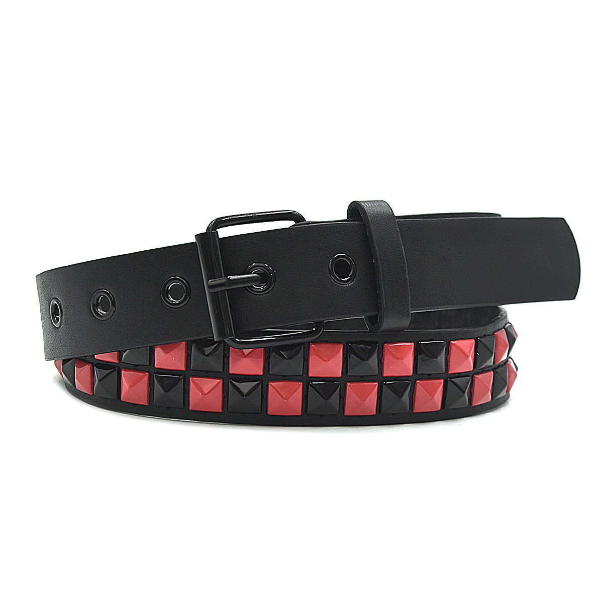 Square Pearl Pyramid Belt