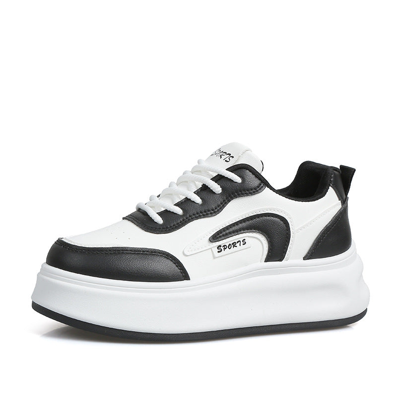 Casual Korean style thick-soled height-increasing sports shoes