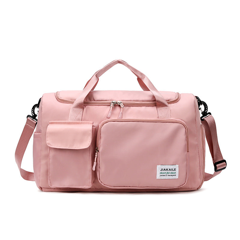 Dry and wet separation storage bag travel bag