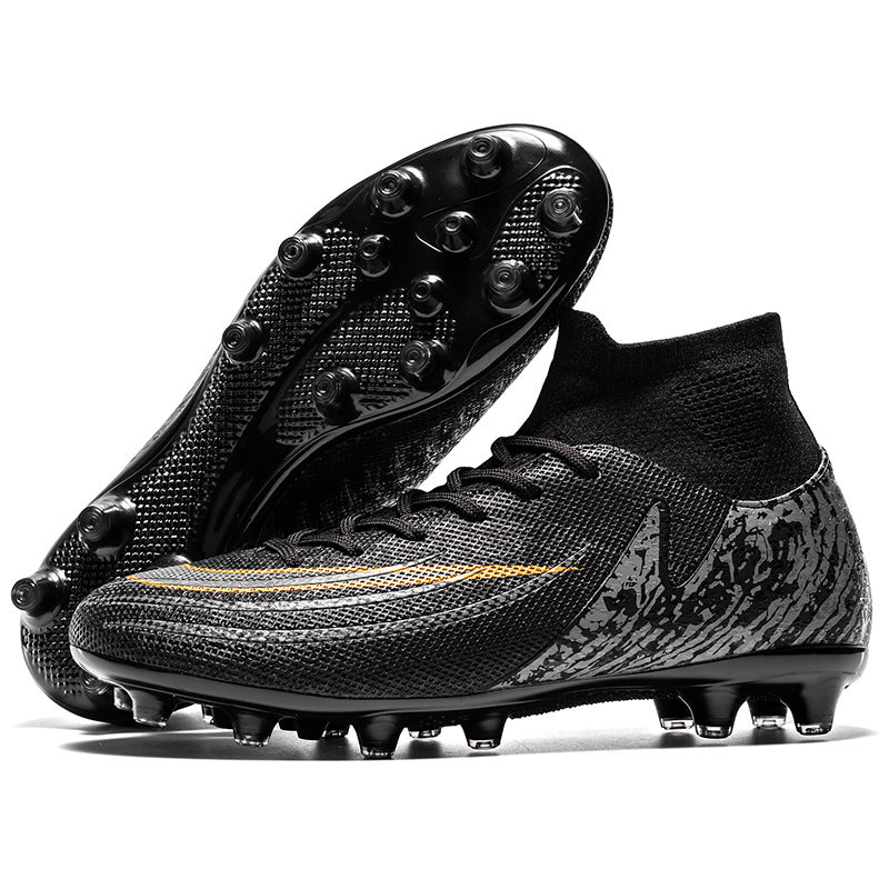 Cross-border New High-top TF Turf Soccer Shoes