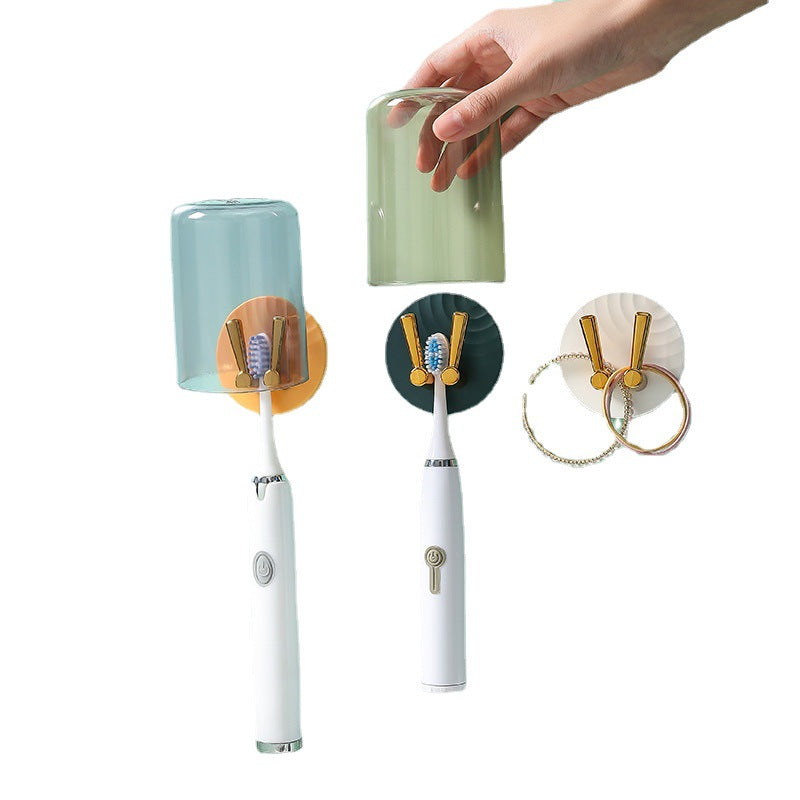 Bathroom Electric Toothbrush Holder Multi-Function Hook