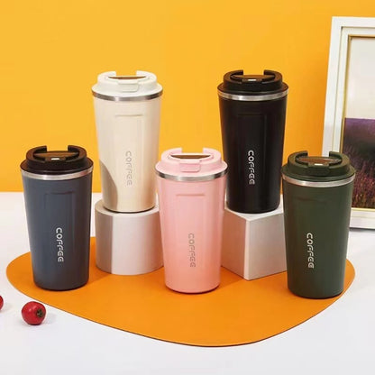 304 stainless steel coffee cup thermos cup with temperature display