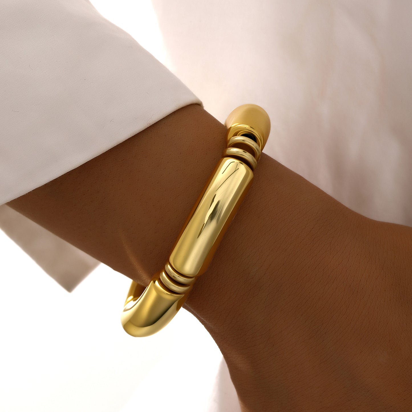 Multi-Layer Round Beaded Bracelet