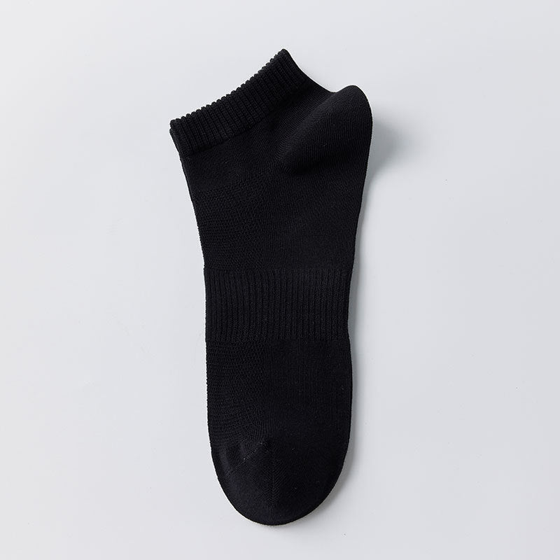 Spring-Summer Breathable Mesh Cotton Men's Ankle Socks