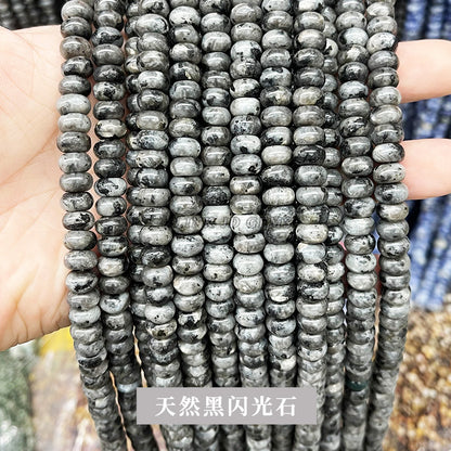 6 * 4Mm natural stone crystal abacus beads loose beads