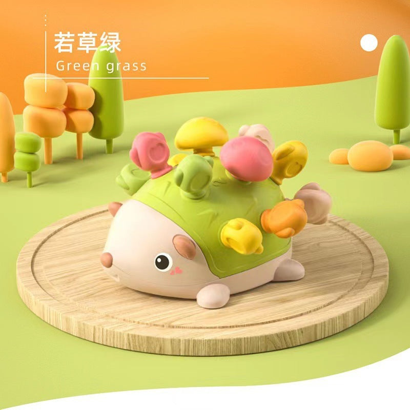 Baby Fine Motor Focus Training Hedgehog Puzzle Early Educational Toy