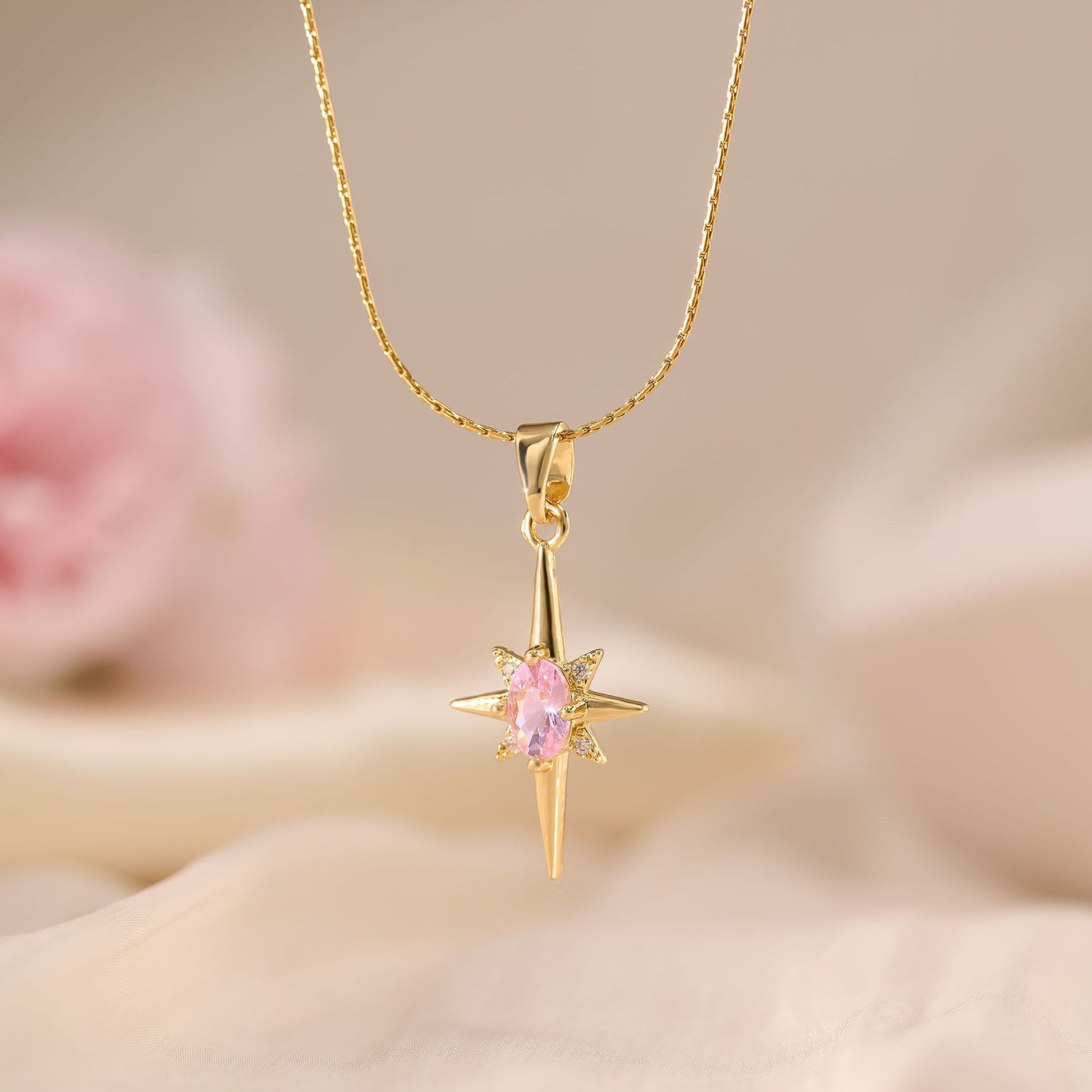 Flower Bell Pendant Necklace