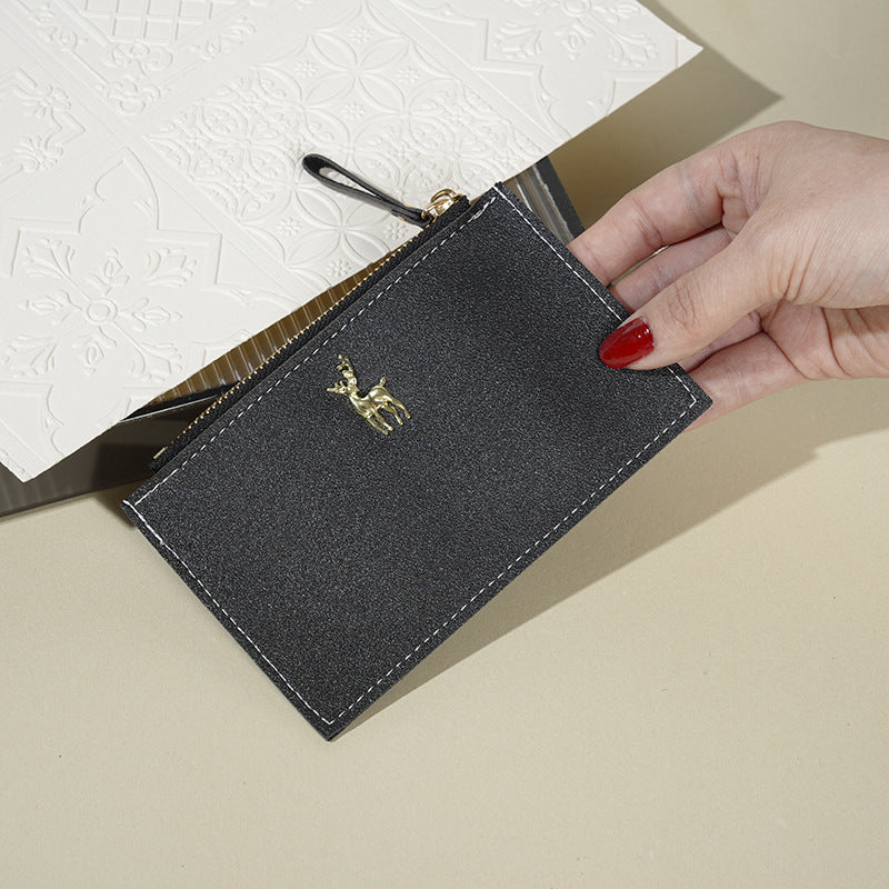 Casual deer fashion wallet