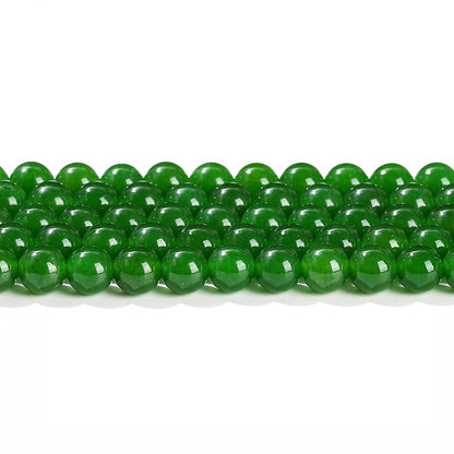 High quality imitation Hetian jasper chalcedony loose beads