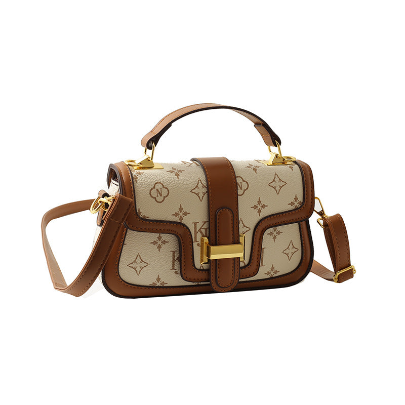 Premium textured shoulder bag fashion