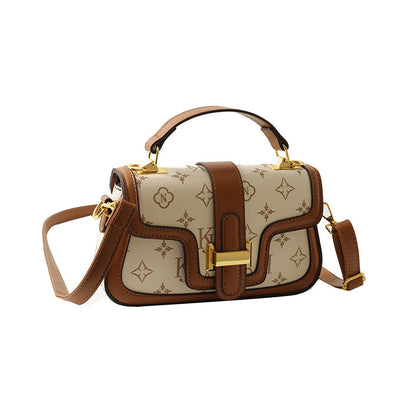 Premium textured shoulder bag fashion