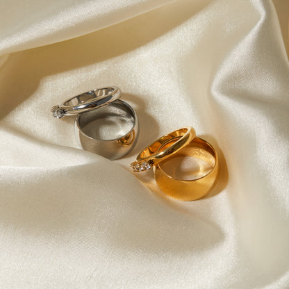 Juego de anillos en espiral simples 