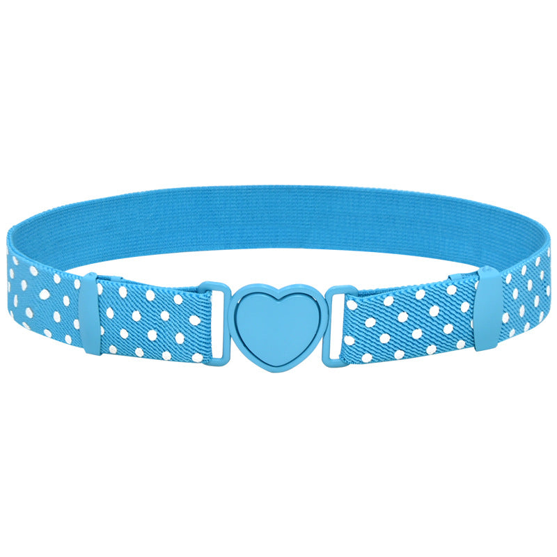 Elastic children's elastic belt