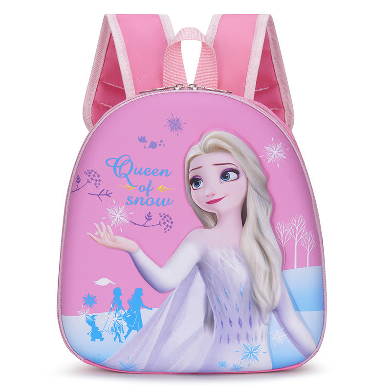 Cute Eggshell Ice and Snow Kindergarten Baby Schoolbag