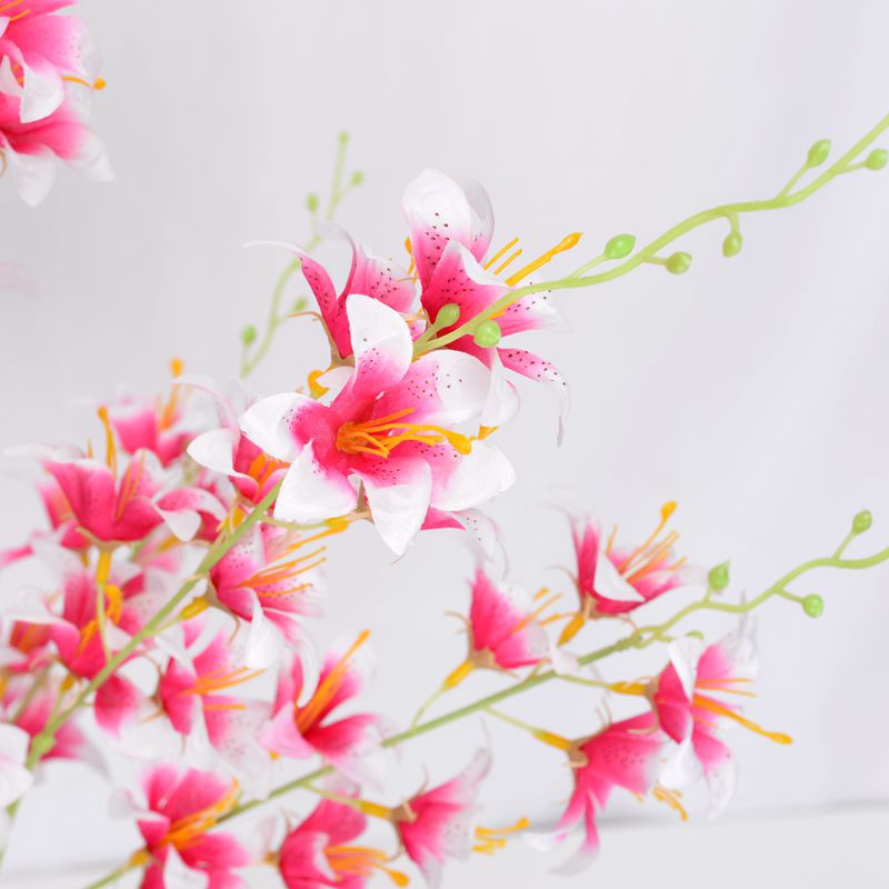 27 silk lily artificial flowers