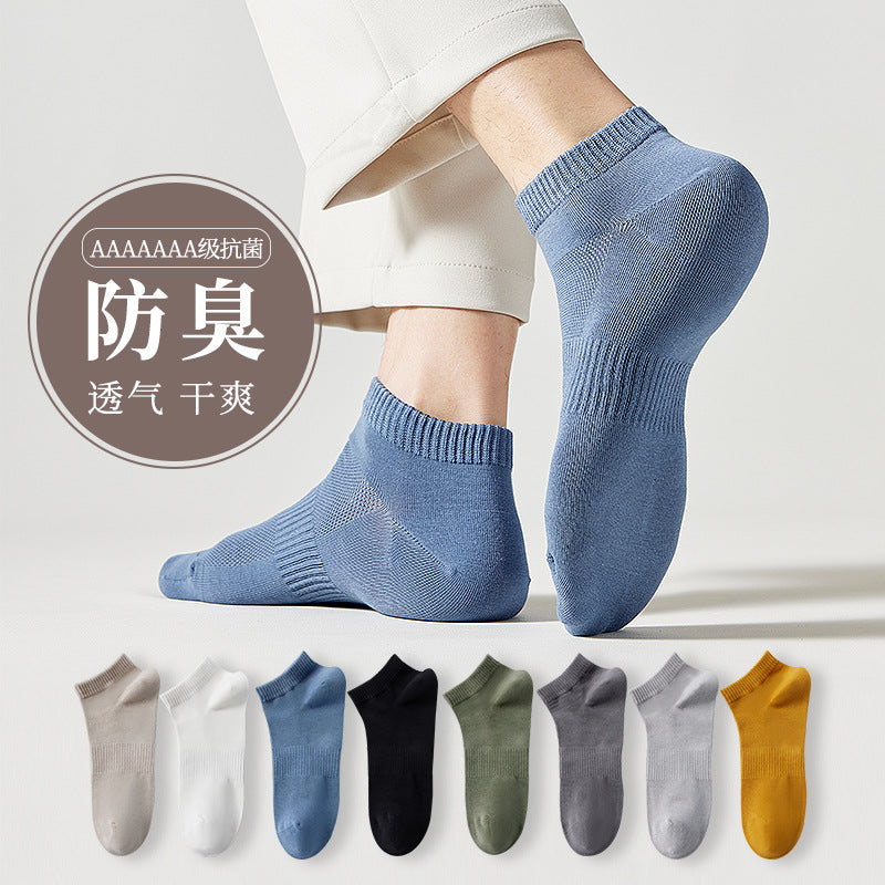 Spring-Summer Thin Mesh Breathable Men's Socks