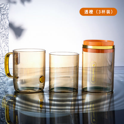 Vaso portátil para cepillos de dientes de viaje 