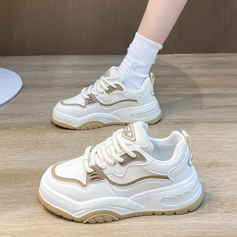 All-match student white sports sneakers