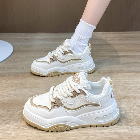 All-match student white sports sneakers