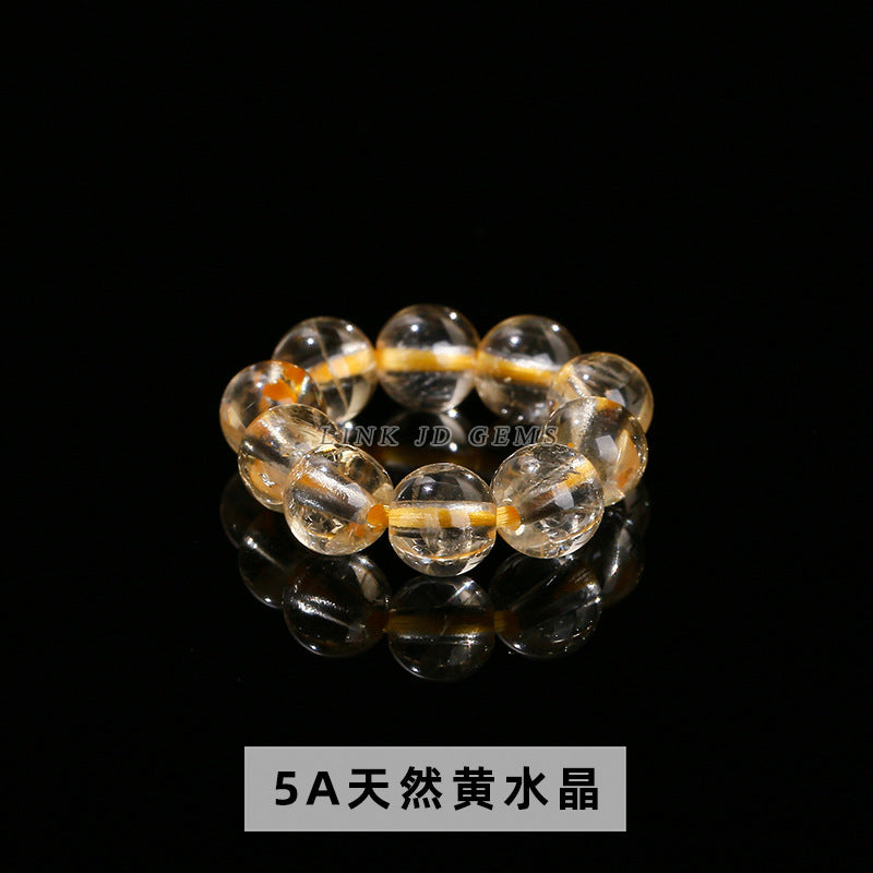 Cuentas de cristal natural de 11 mm 