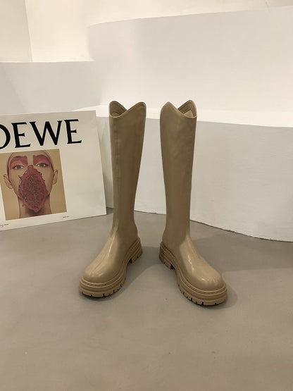 Boots Women's White Knight Boots