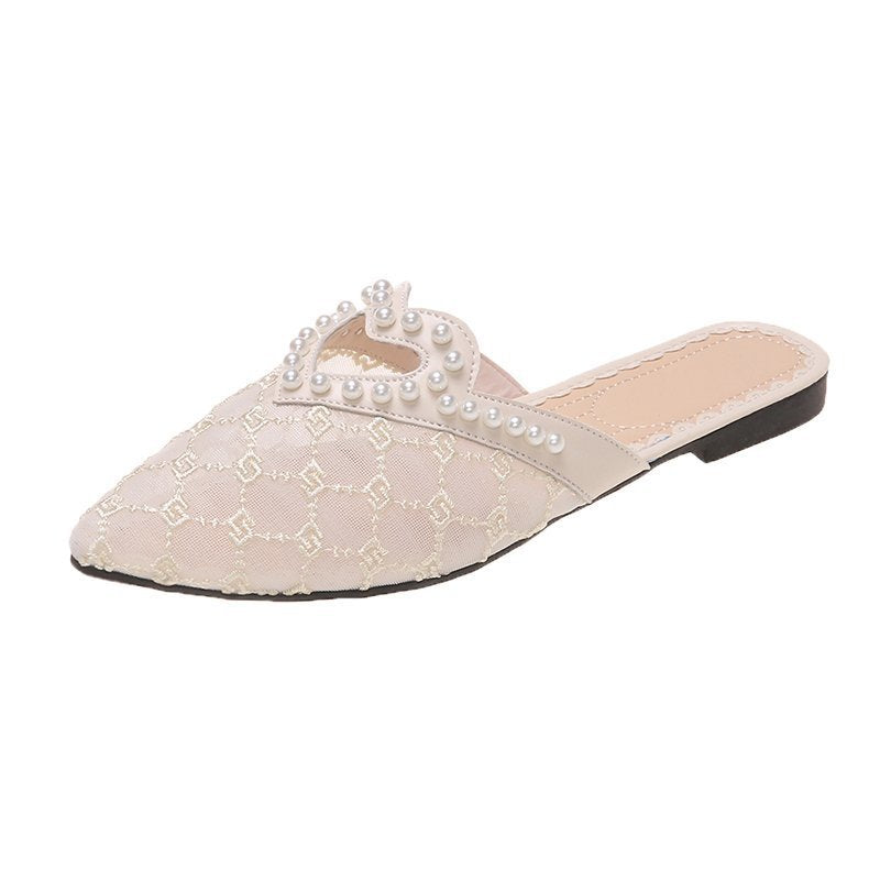 Summer mesh slippers women