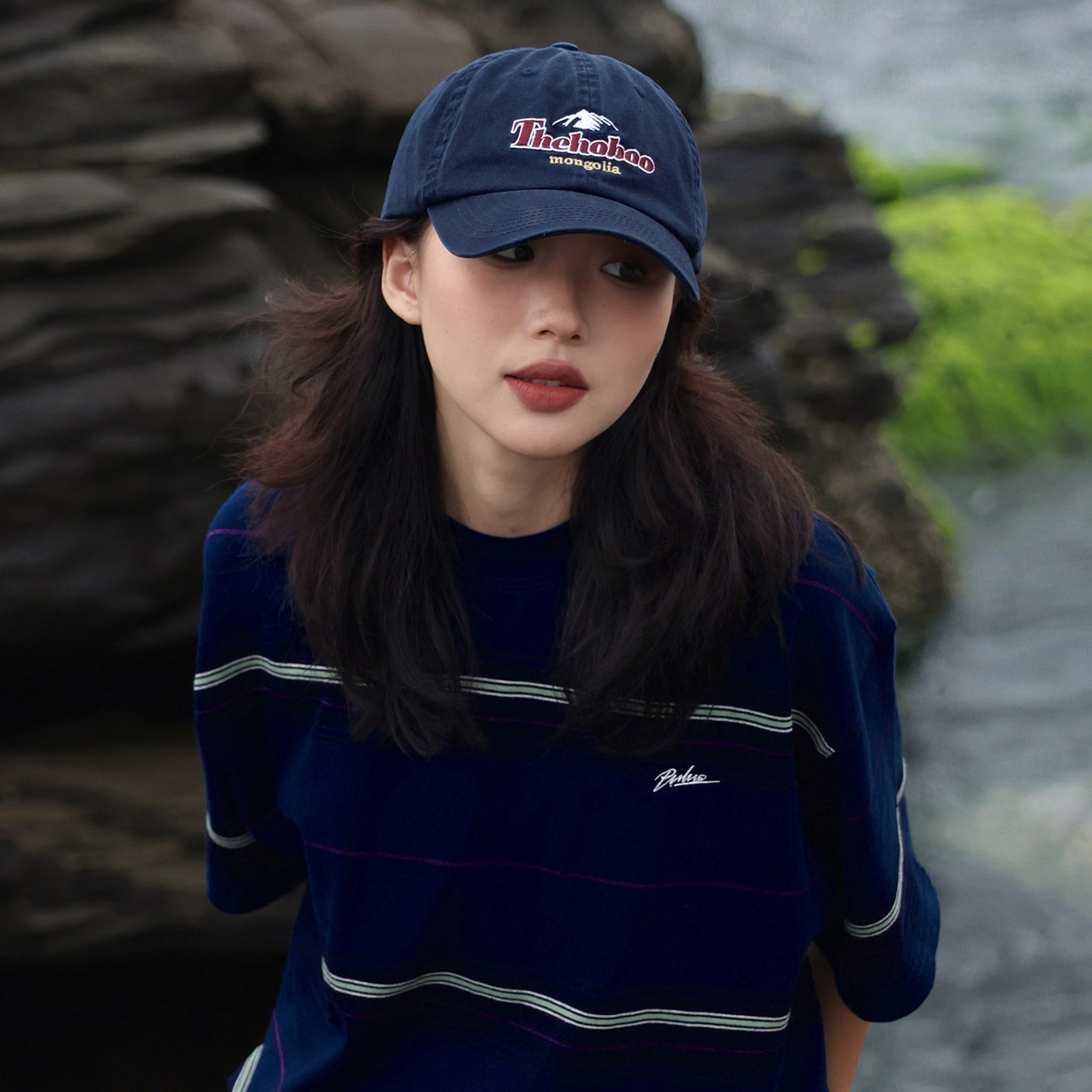 Embroidered Letter Baseball Cap