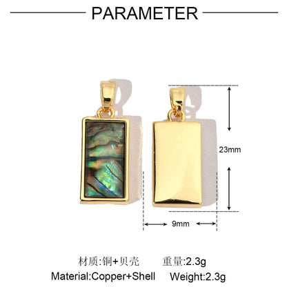 18k gold butterfly star copper zircon pendant.